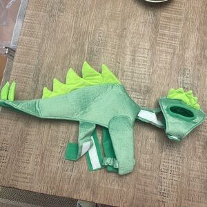 Dinosaur pet costume. Size small.
